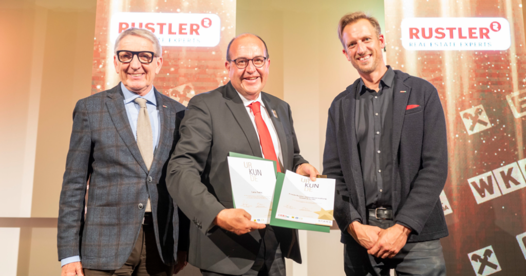 Preisverleihung mit Georg Habersatter