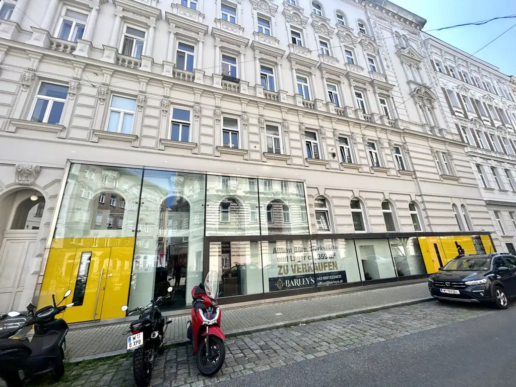 Gewerbeobjekt - Teilung in 3 Einheiten möglich - nähe Augarten