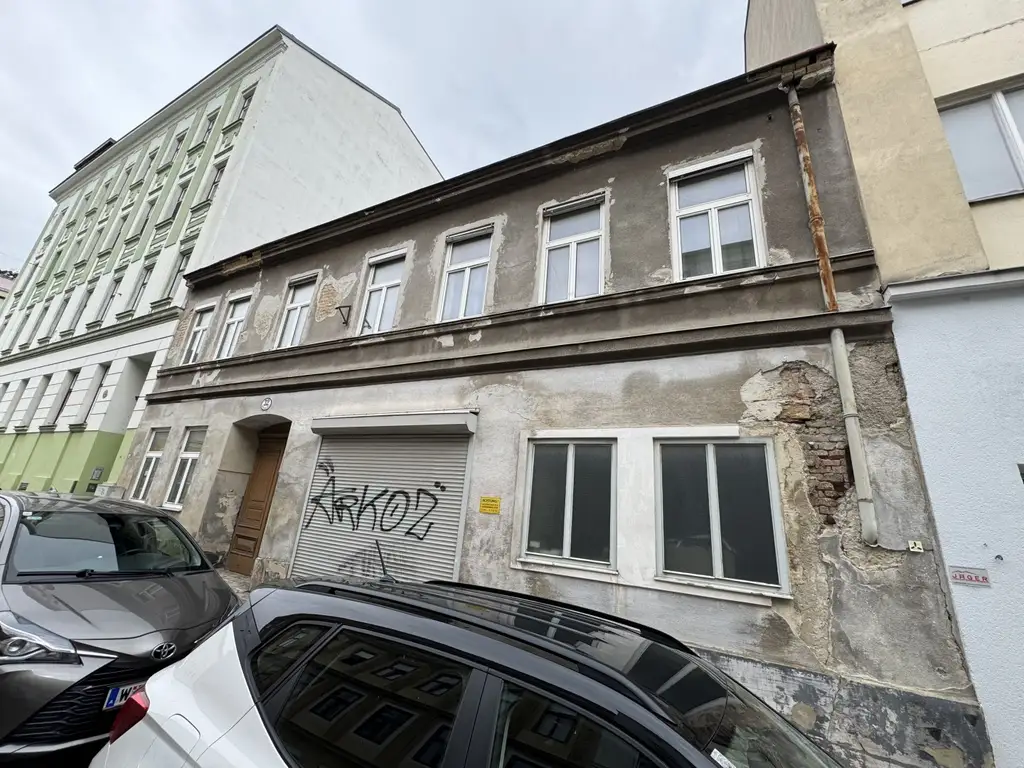 Bestandsfreies Zinshaus in Hernals - im Dornröschenschlaf