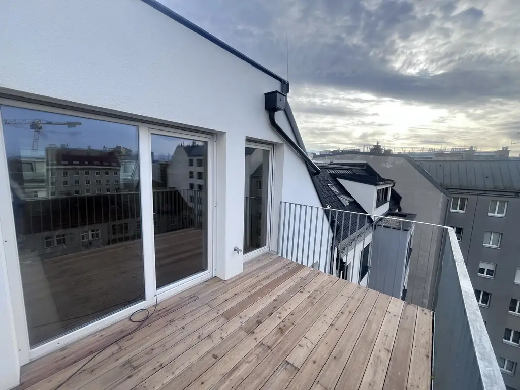 Muhr 58 | Dachgeschoss-Maisonette mit 3 Terrassen | Erstbezug