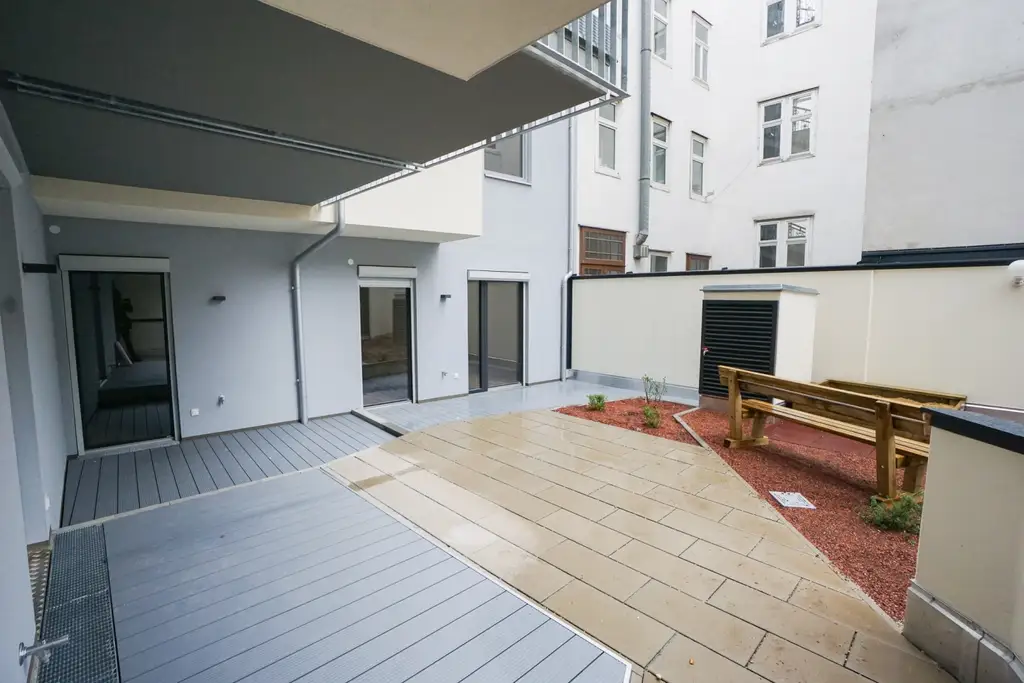 ** Anlagewohnung mit Terrasse und Garagenstellplatz in Toplage des 18. Bezirks **