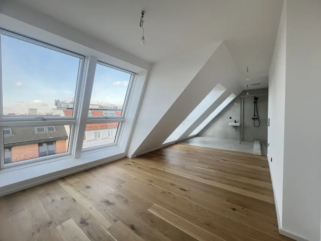 Luxus Penthouse mit sonniger Dachterrasse am Reinlpark- klimatisiert | ERSTBEZUG