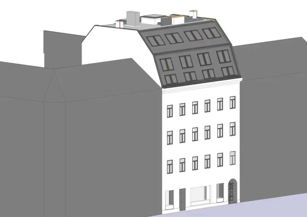 BAUGENEHMIGTES PROJEKT IN 1050 WIEN