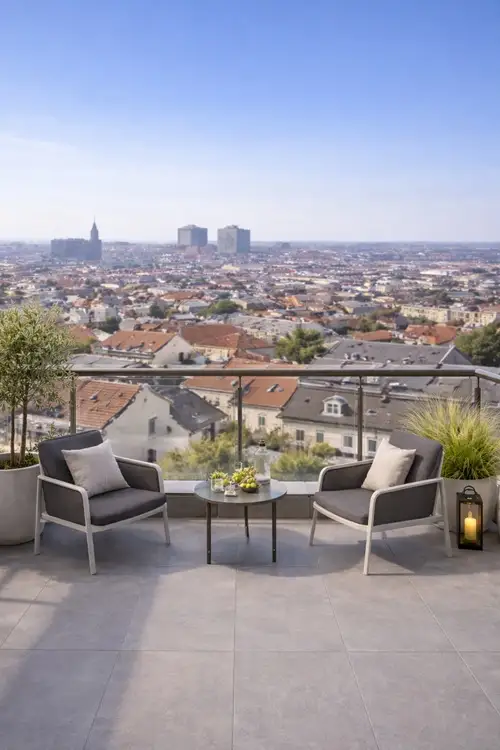 Erstbezug im Dachgeschoss mit Terrasse und atemberaubendem Wienblick | Fertigstellung Ende 2026!