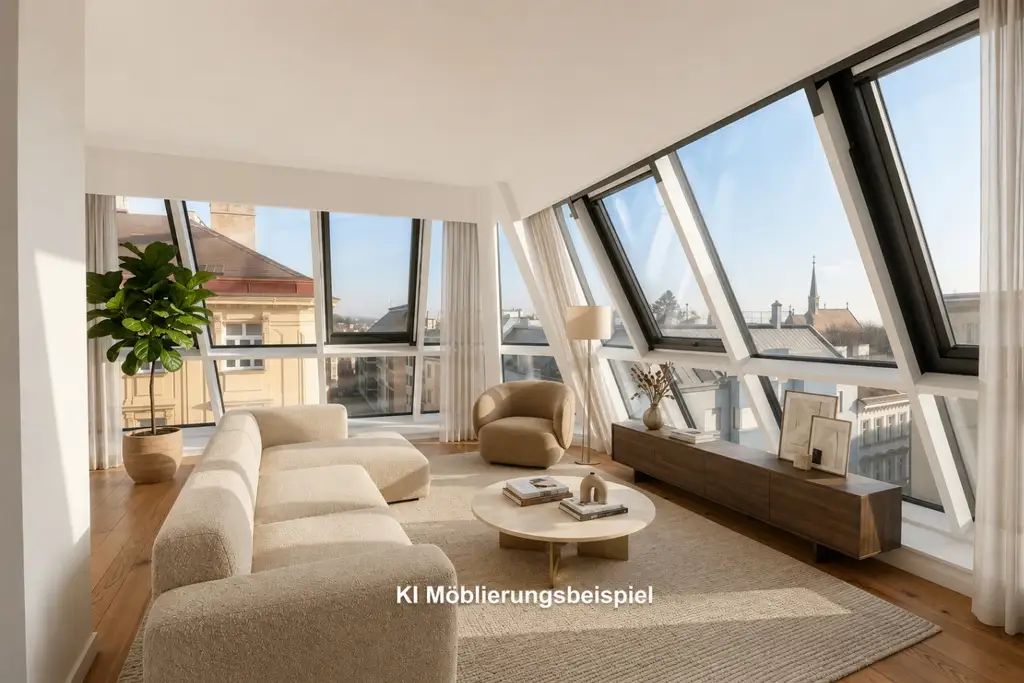 Erstbezug! Maisonettwohnung mit Hofseitiger Terrasse - Nähe Kutschkermarkt