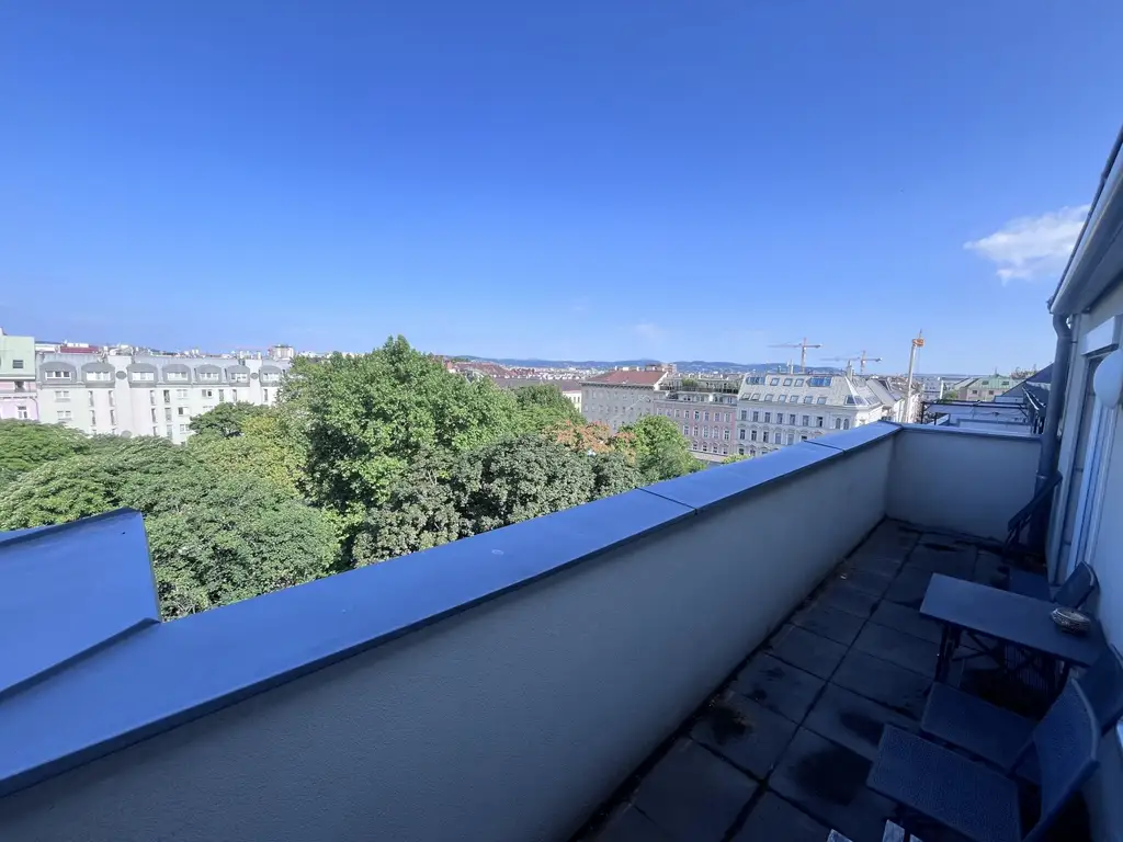 PARKVIEW | Moderne Dachterrassen-Maisonette nähe Hauptbahnhof | Klimatisiert