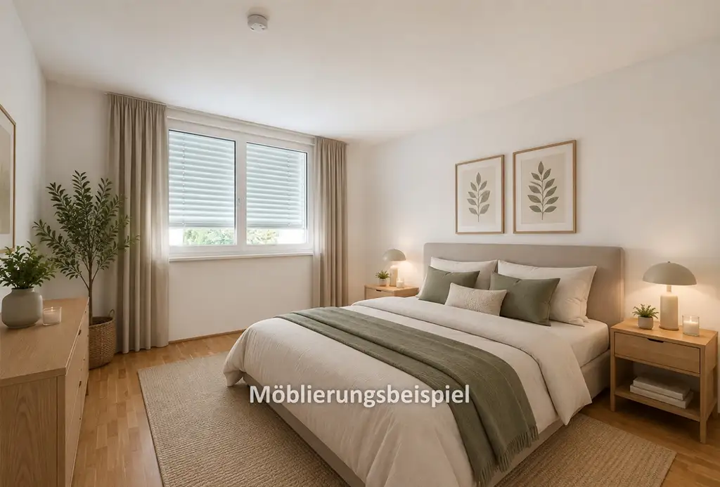 freundliche 3 Zimmerwohnung mit schönem Blick